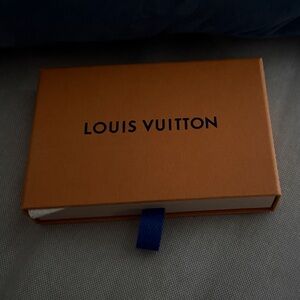 Louis Vuitton Orange Box with Blue Tab